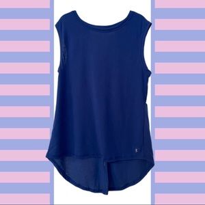 Danskin Now Split Back Sleeveless Tee/Tank